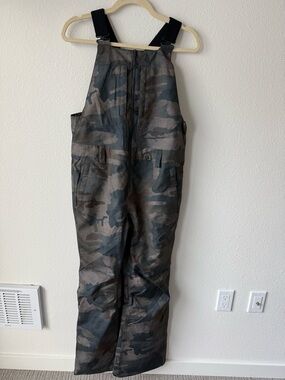 Volcom Swift Bib Overall - Women's Cloudwash Camo, S